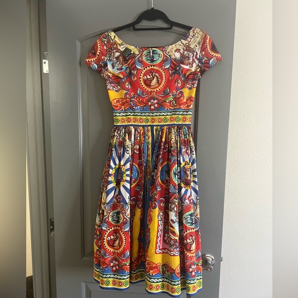 Dolce & Gabbana Multi Color Dress - Picture 2 of 2